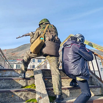 «Вихрь» в бухте Провидения