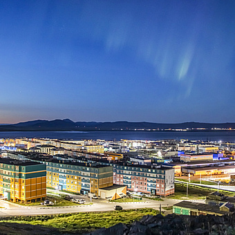 Небо заиграло красками