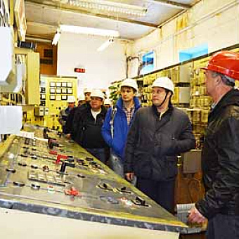 НА СТАНЦИЮ С РАБОЧИМ ВИЗИТОМ