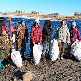 Природа отблагодарила школьников