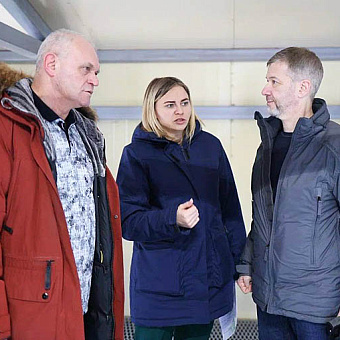 На объектах в Угольках 