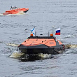 Новый беспилотный катер для Арктики спустили на воду в Архангельске