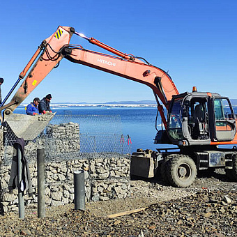 От волн укроет… габион